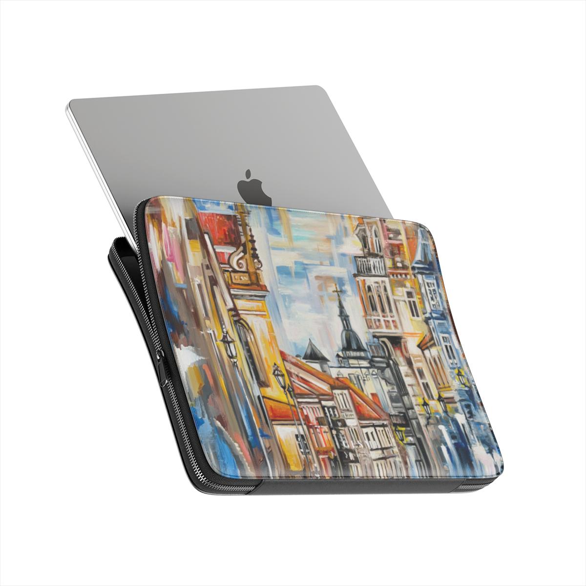 Vilniaus Senamiestis Premium Laptop Sleeve
