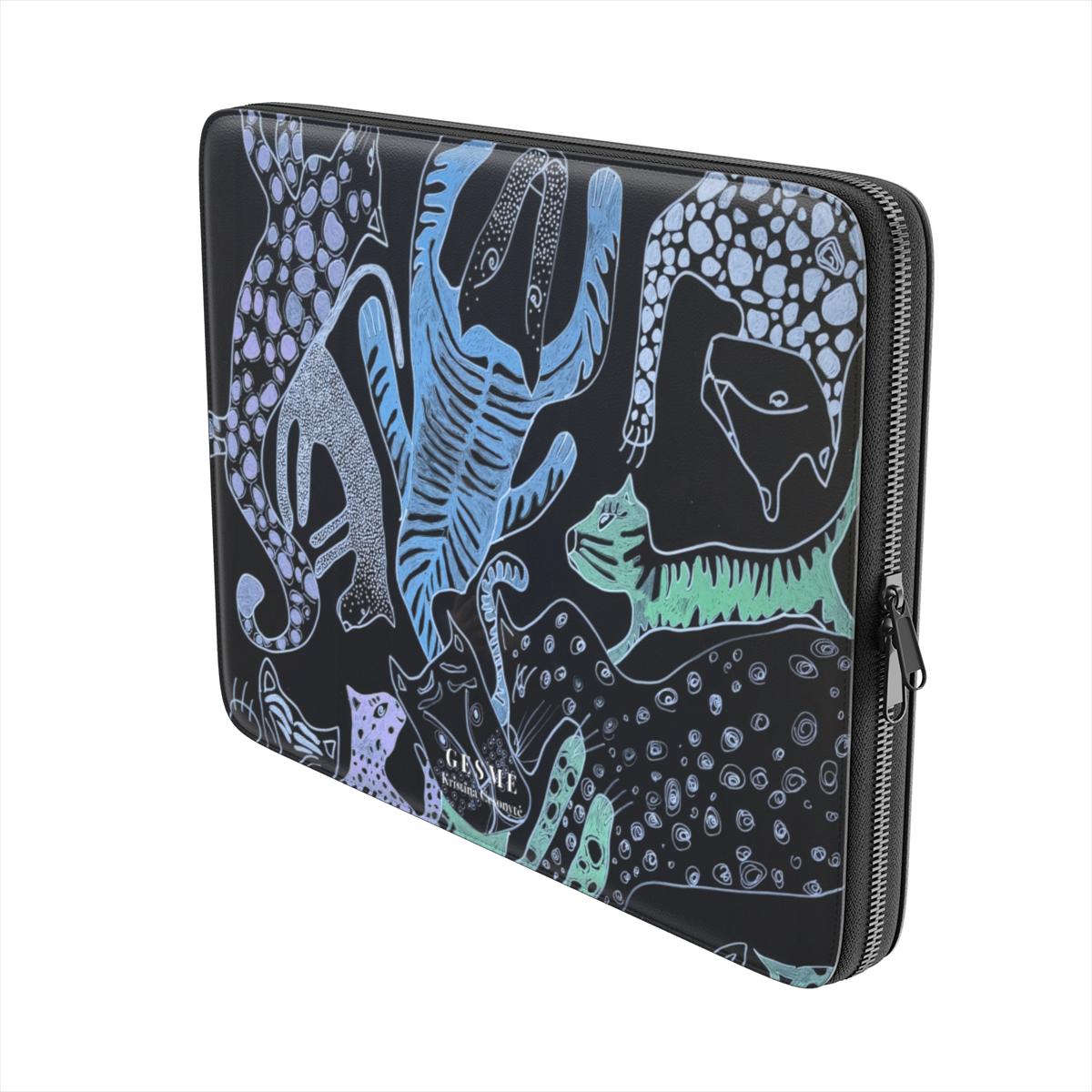 Šokančios Lyg Tai Katės, Lyg Ne Katės Premium Laptop Sleeve