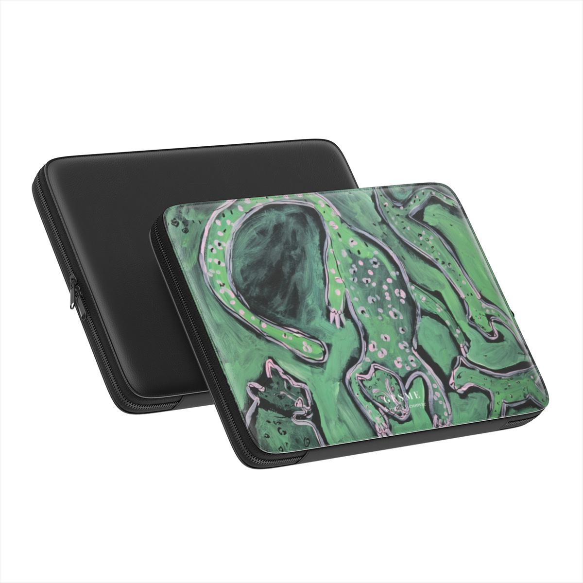 Lyg Tai Iš Kačių Giminės Premium Laptop Sleeve
